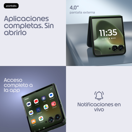 Motorola Razr 70 Plus 5G 12GB/512GB Verde (Mountain View) Dual SIM XT2659-3