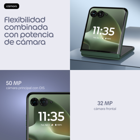 Motorola Razr 70 Plus 5G 12GB/512GB Verde (Mountain View) Dual SIM XT2659-3