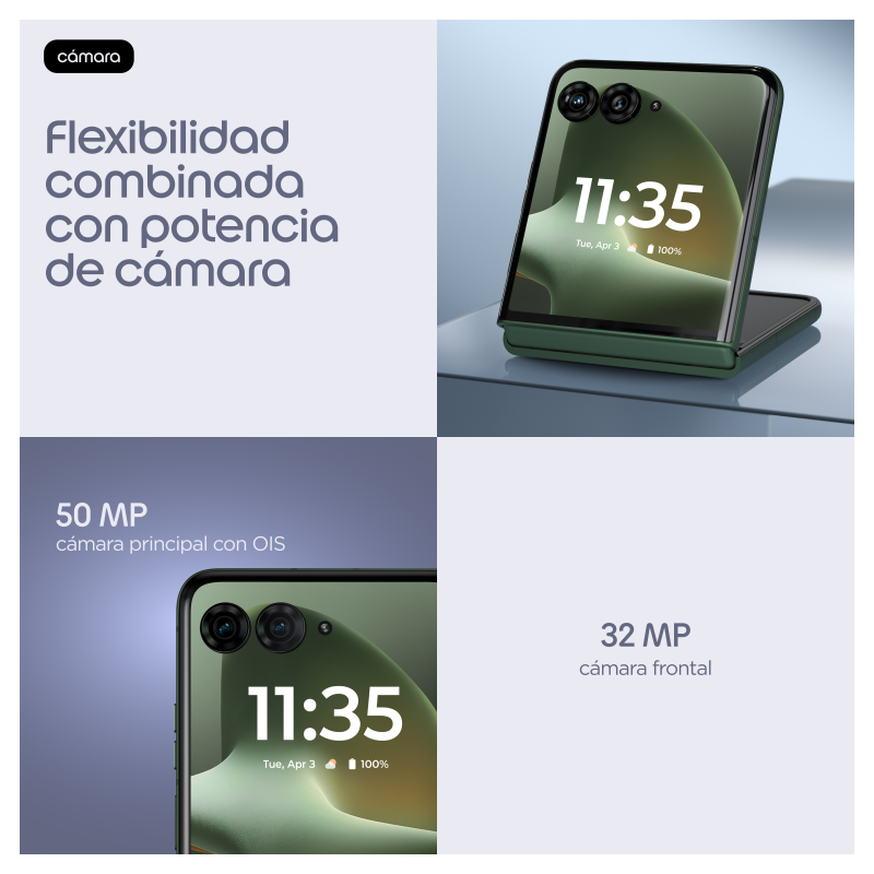Motorola Razr 70 Plus 5G 12GB/512GB Verde (Mountain View) Dual SIM XT2659-3