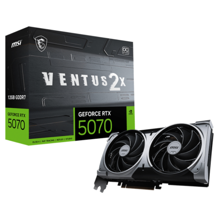MSI VGA NVIDIA RTX 5070 12G VENTUS 2X OC DDR7