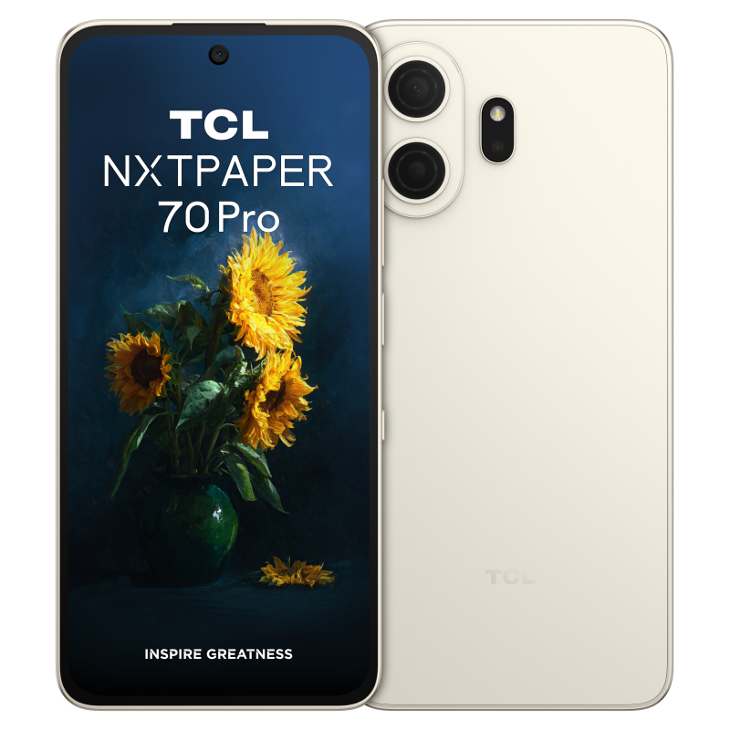 TCL NXTPaper 70 Pro 5G 8GB/256GB Dorado (Nebula Gold) Dual SIM T807D1