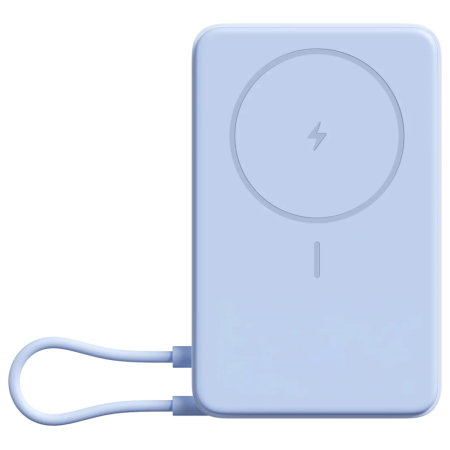 XIAOMI 33W MAGNETIC POWER BANK 10000 WITH BUILT-IN STAND BLUE BHR08PCGL