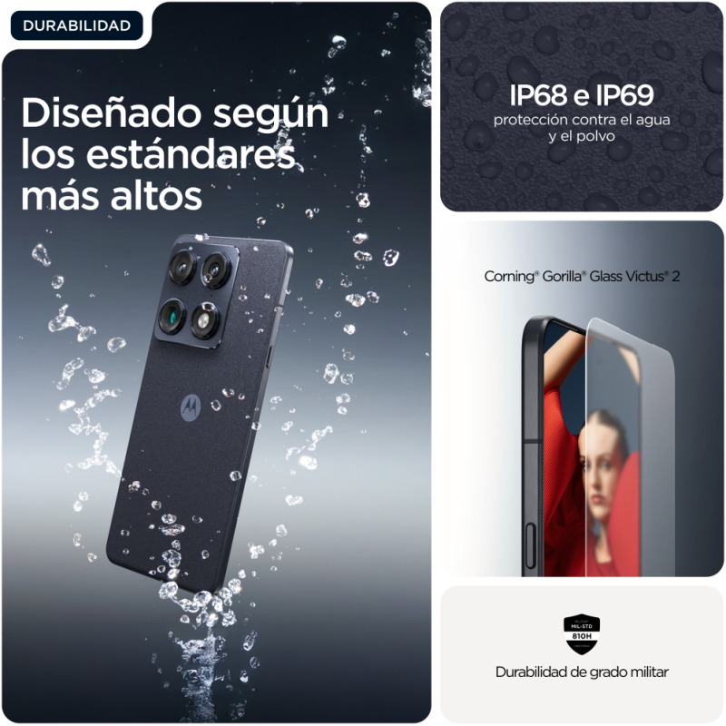 Motorola Moto Signature 5G 16GB/512GB Negro (Carbon) Dual SIM XT2603