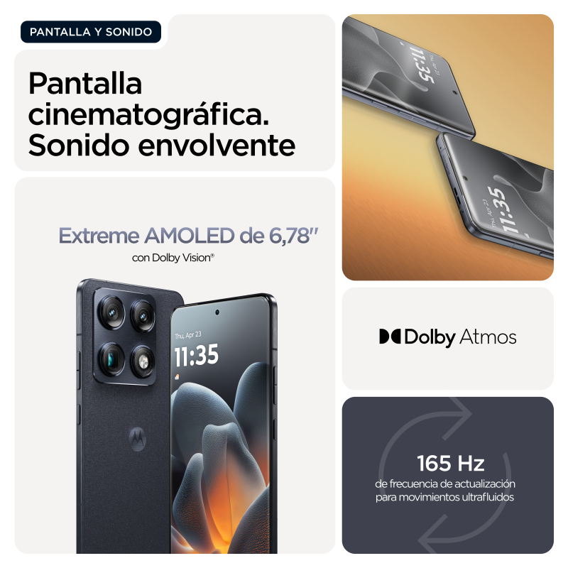 Motorola Moto Signature 5G 16GB/512GB Negro (Carbon) Dual SIM XT2603