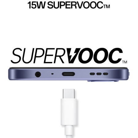 OPPO A6x 5G 6GB/256GB Púrpura (Titanium Purple) Dual SIM
