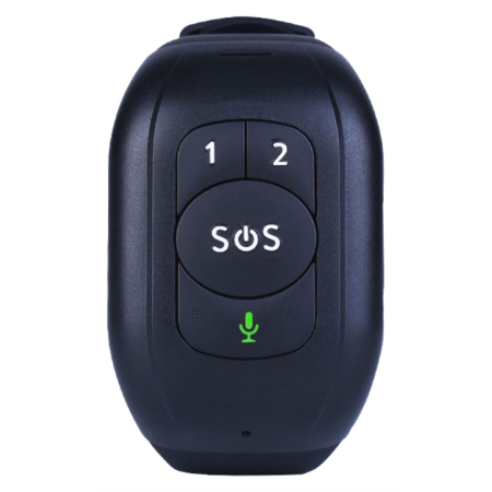 Pulsera Smartband Leotec Senior Smart Band 4G/ Negra