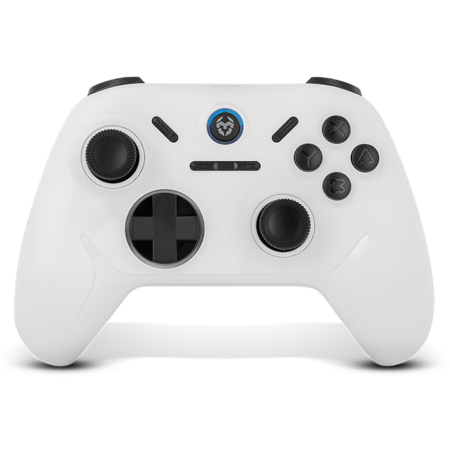 Gamepad Krom Kadoer Inalámbrico/ Blanco