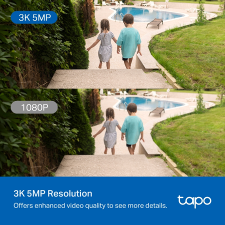 Cámara de Videovigilancia TP-Link Tapo TC43/ Visión Nocturna/ Control desde APP