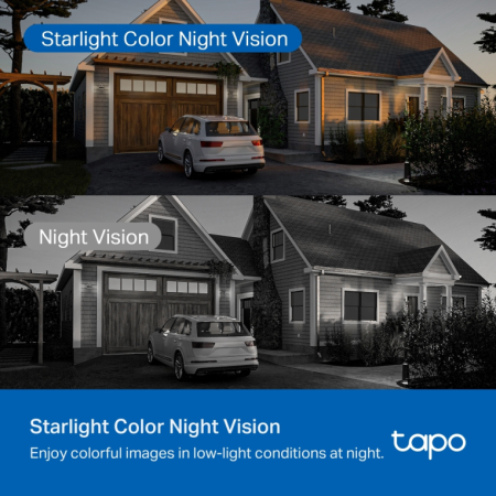 Cámara de Videovigilancia TP-Link Tapo TC43/ Visión Nocturna/ Control desde APP