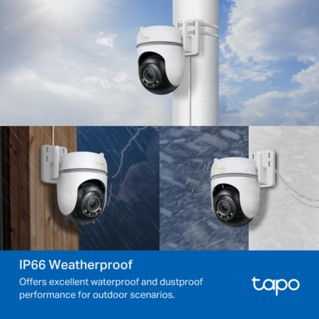 Cámara de Videovigilancia TP-Link Tapo TC43/ Visión Nocturna/ Control desde APP