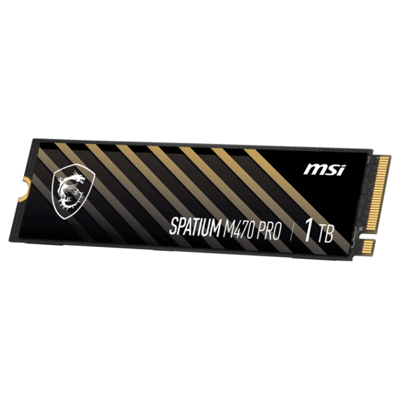MSI Spatium M470 PRO PCIe 4.0 NVMe M.2 1TB, 1 TB, M.2