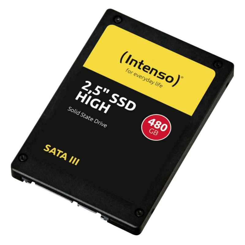 Intenso High Performance 2.5″, 480 GB, 2.5″, 520 MB/s, 6 Gbit/s