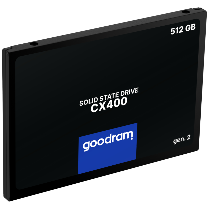 Goodram CX400 gen.2, 512 GB, 2.5″, 550 MB/s, 6 Gbit/s