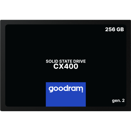 Goodram CX400 gen.2, 256 GB, 2.5″, 550 MB/s, 6 Gbit/s