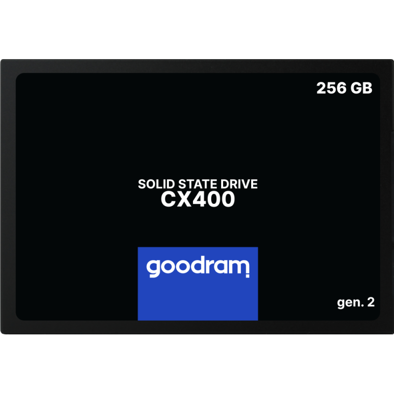 Goodram CX400 gen.2, 256 GB, 2.5″, 550 MB/s, 6 Gbit/s