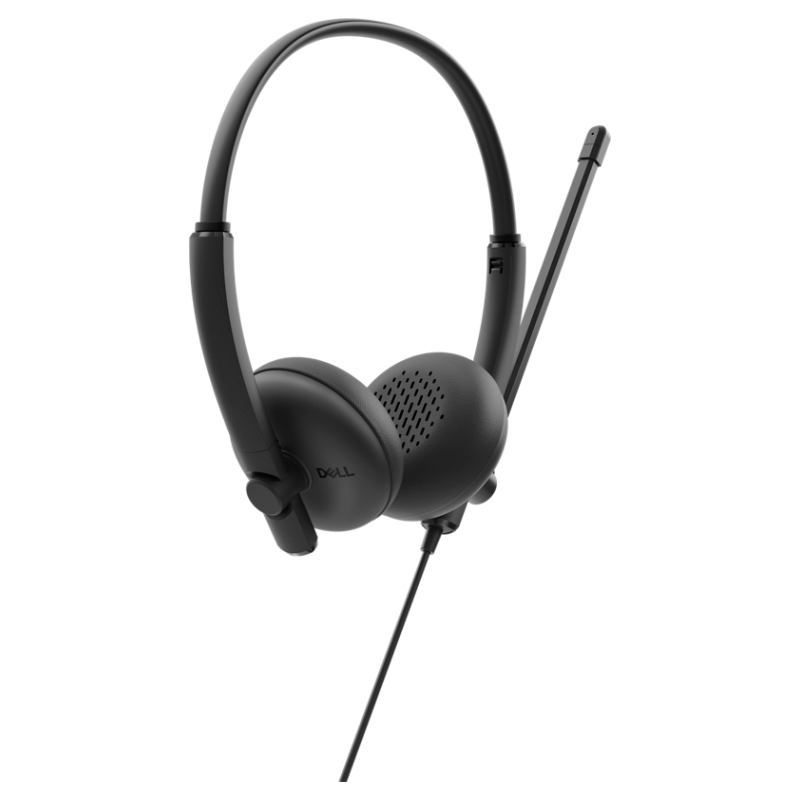 DELL WH125, Alámbrico, Llamadas/Música, 20 - 20000 Hz, 125 g, Auriculares, Negro