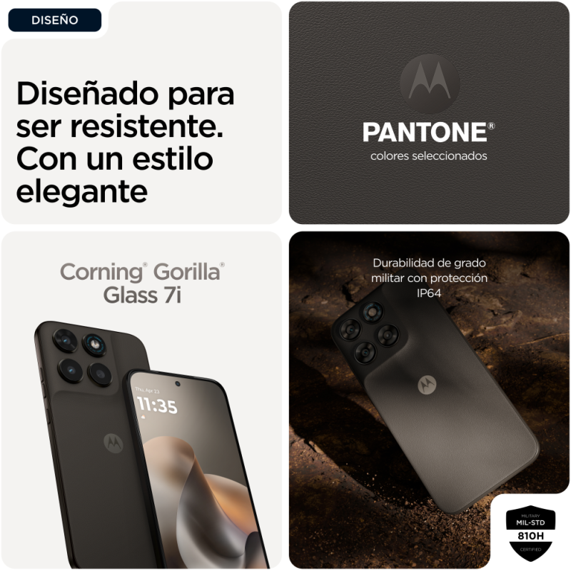 Motorola Moto G77 5G 8GB/256GB Negro (Black Olive) Dual SIM