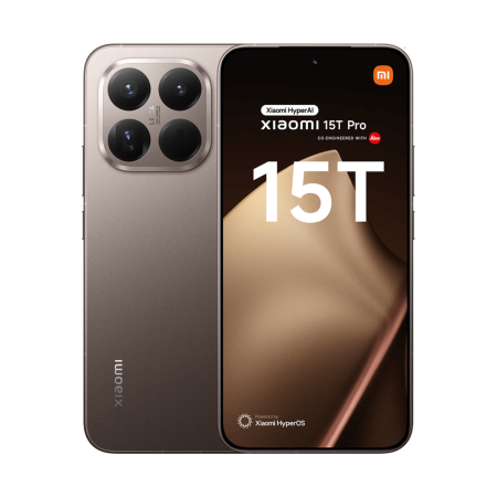 Xiaomi 15T Pro 5G 12GB/256GB Dorado (Mocha Gold) Dual SIM