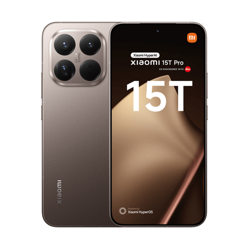 Xiaomi 15T Pro 5G 12GB/256GB Dorado (Mocha Gold) Dual SIM