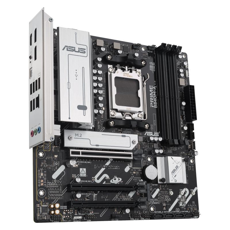 Placa Base Asus Prime B840M-A-CSM Socket AM5/ DDR5/ PCIe 4.0/ Micro ATX