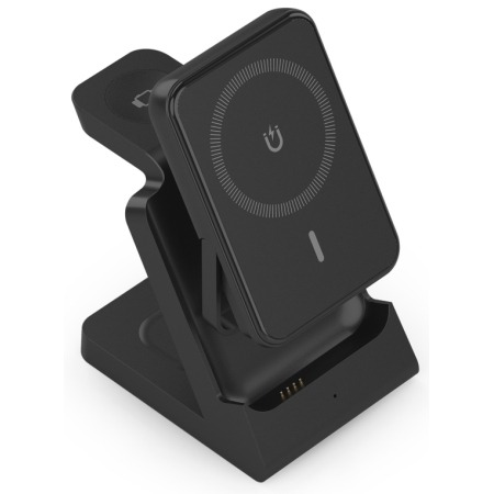 Base de carga Inalámbrica Aisens ASCH-15W4WC064-BK/ 15W/ Negro