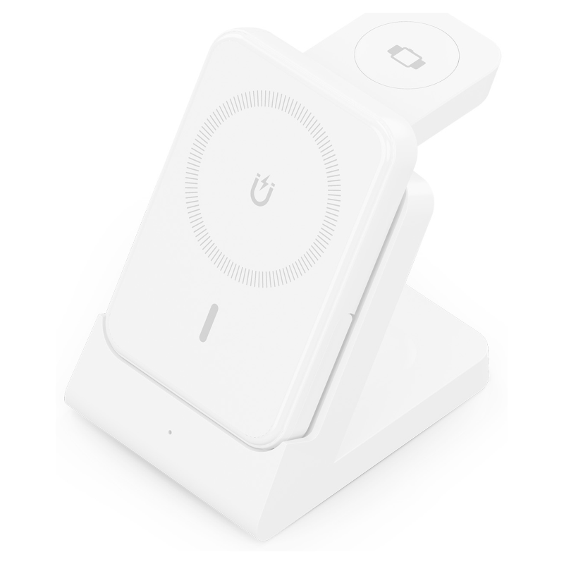 Base de carga Inalámbrica Aisens ASCH-15W4WC063-W/ 15W/ Blanco