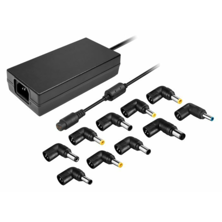 Cargador de Portátil Leotec notebook/ 120W/ Automático/ 10 Conectores/ Voltaje 12-20V