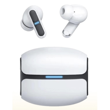 Auriculares Bluetooth Leotec TWS Gaming Nebula Fit con estuche de carga/ Autonomía 7.5h/ Blancos