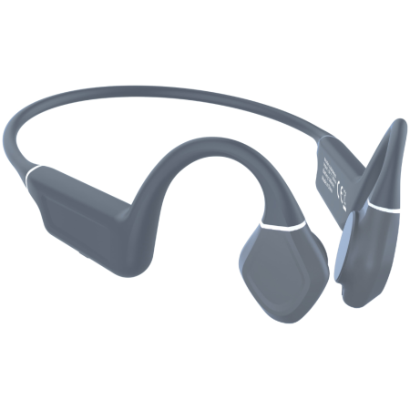 Auriculares Inalámbricos Deportivos de Conducción Ósea Leotec Osea Kuri/ con Micrófono/ Bluetooth/ Grises