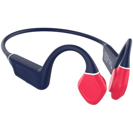 Auriculares Inalámbricos Deportivos de Conducción Ósea Leotec Osea Kuri/ con Micrófono/ Bluetooth/ Azules y Rojos
