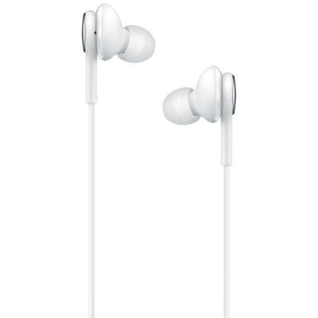 SAMSUNG EARPHONES IN-EAR CABLE USB-C MICROPHONE VOL. CONTROL WHITE BY AKG EO-IC100BWEGEU