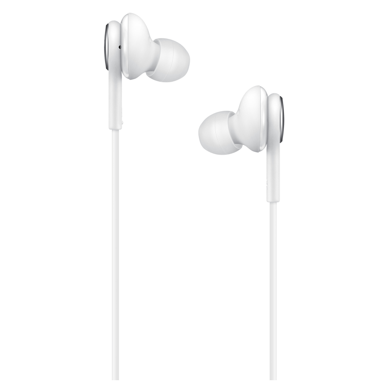 SAMSUNG EARPHONES IN-EAR CABLE USB-C MICROPHONE VOL. CONTROL WHITE BY AKG EO-IC100BWEGEU
