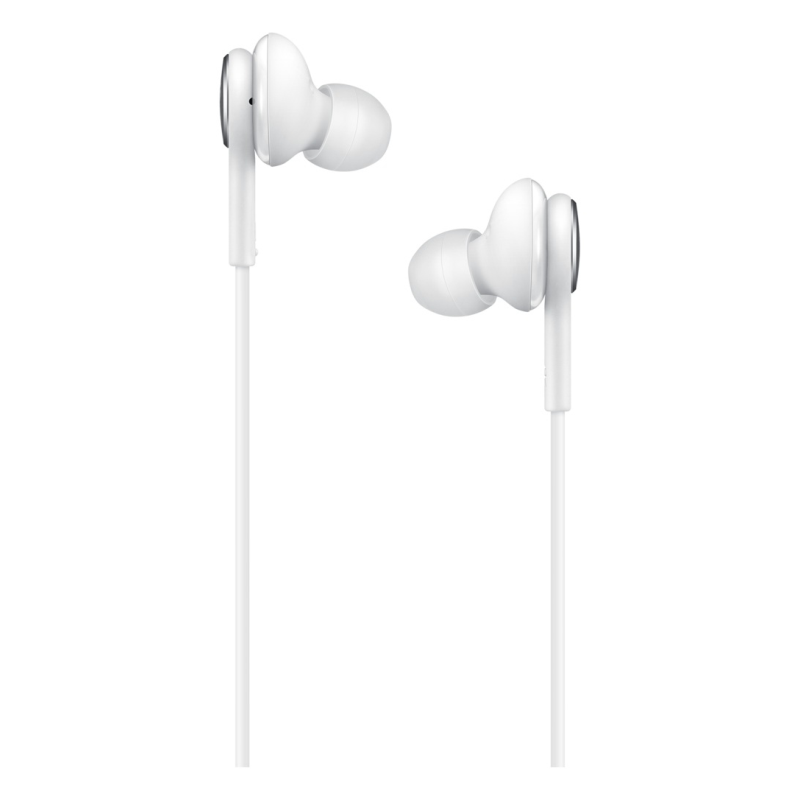 SAMSUNG EARPHONES IN-EAR CABLE USB-C MICROPHONE VOL. CONTROL WHITE BY AKG EO-IC100BWEGEU