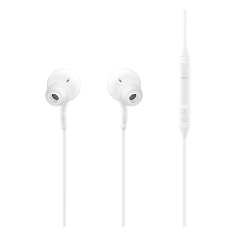SAMSUNG EARPHONES IN-EAR CABLE USB-C MICROPHONE VOL. CONTROL WHITE BY AKG EO-IC100BWEGEU
