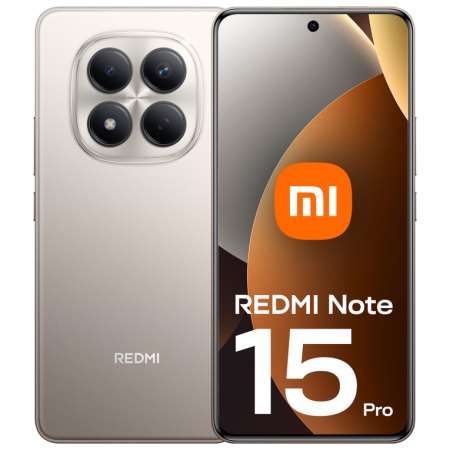 Xiaomi Redmi Note 15 Pro 4G 8GB/256GB Plata (Titanium) Dual SIM