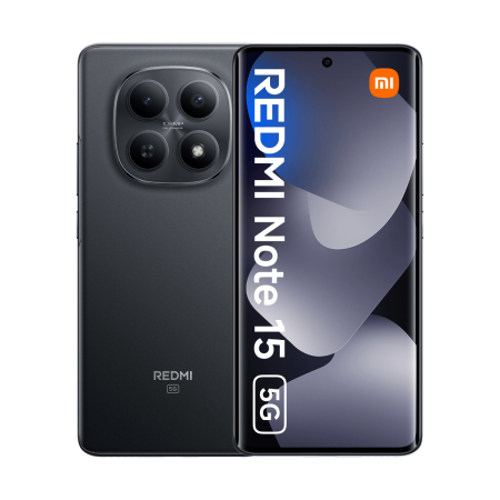 Xiaomi Redmi Note 15 5G 8GB/256GB Negro (Midnight Black) Dual SIM