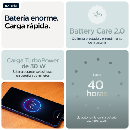 Motorola Moto G56 5G 8GB/512GB Gris (Gray Mist) Dual SIM