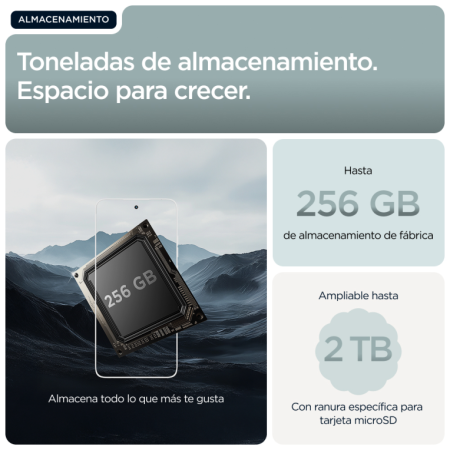 Motorola Moto G56 5G 8GB/512GB Gris (Gray Mist) Dual SIM