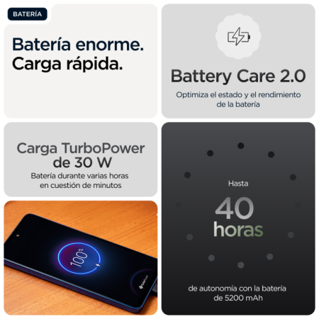 Motorola Moto G56 5G 8GB/512GB Negro (Black Oyster) Dual SIM