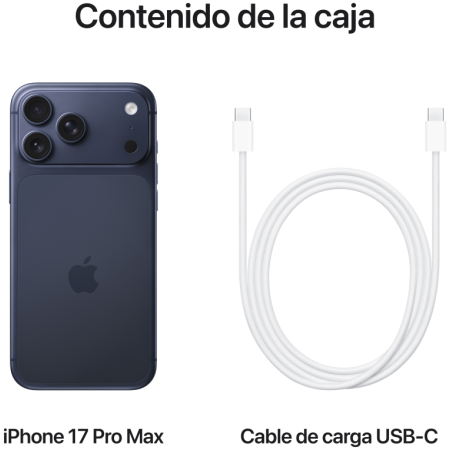 Apple iPhone 17 Pro Max 1TB Azul Oscuro (Deep Blue)