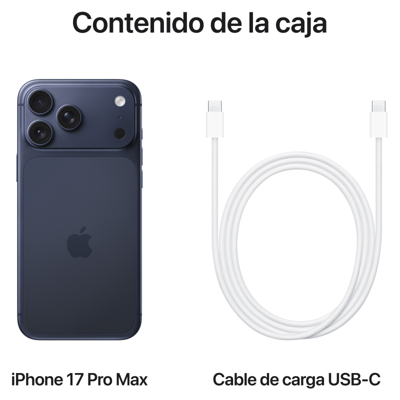 Apple iPhone 17 Pro Max 1TB Azul Oscuro (Deep Blue)