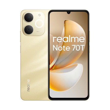 Realme Note 70T 4G 4GB/128GB Dorado (Gold) Dual SIM