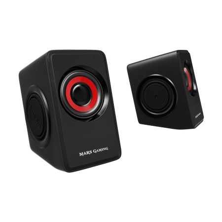 Altavoces Mars Gaming MS1/ 10W/ 2.0/ Rojos