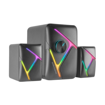 Altavoces Mars Gaming MS-H21/ 35W/ 2.1/ Negros