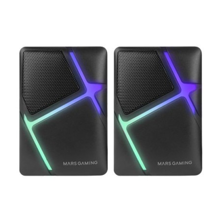 Altavoces Mars Gaming MS-H/ 10W/ 2.0/ Negros