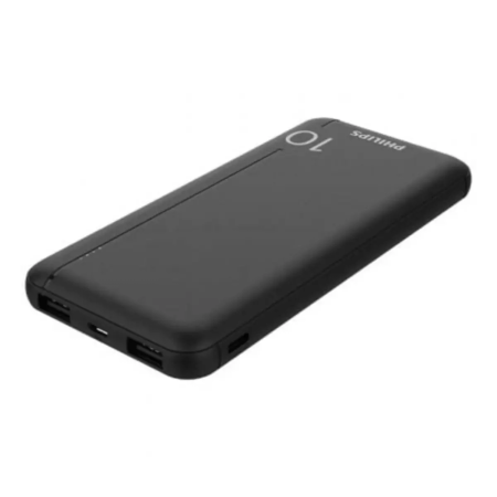 Powerbank 10000mAh Philips DLP1810NB/62/ Negra