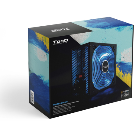 Fuente de Alimentación  TooQ TQXGEII-700SAP/ 700W/ Ventilador 14cm/ 80 Plus Bronze