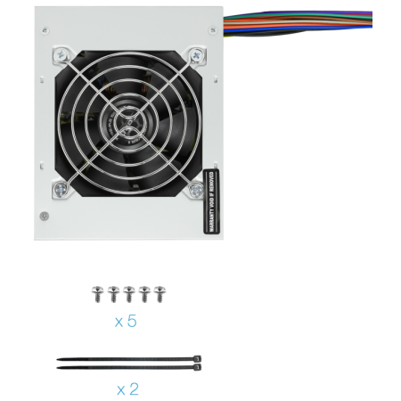 Fuente de Alimentación SFX TooQ TQEP-500S-SFX/ 500W/ Ventilador 8cm