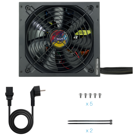 Fuente de Alimentación Tooq TQAPOLO-750SP/ 750W/ Ventilador 14cm