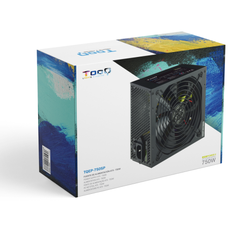 Fuente de Alimentación Tooq TQAPOLO-750SP/ 750W/ Ventilador 14cm